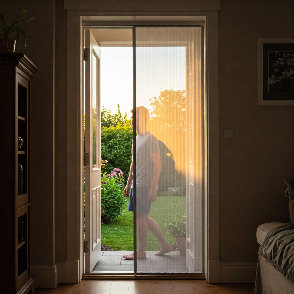 Plissee Insektenschutz für Türen